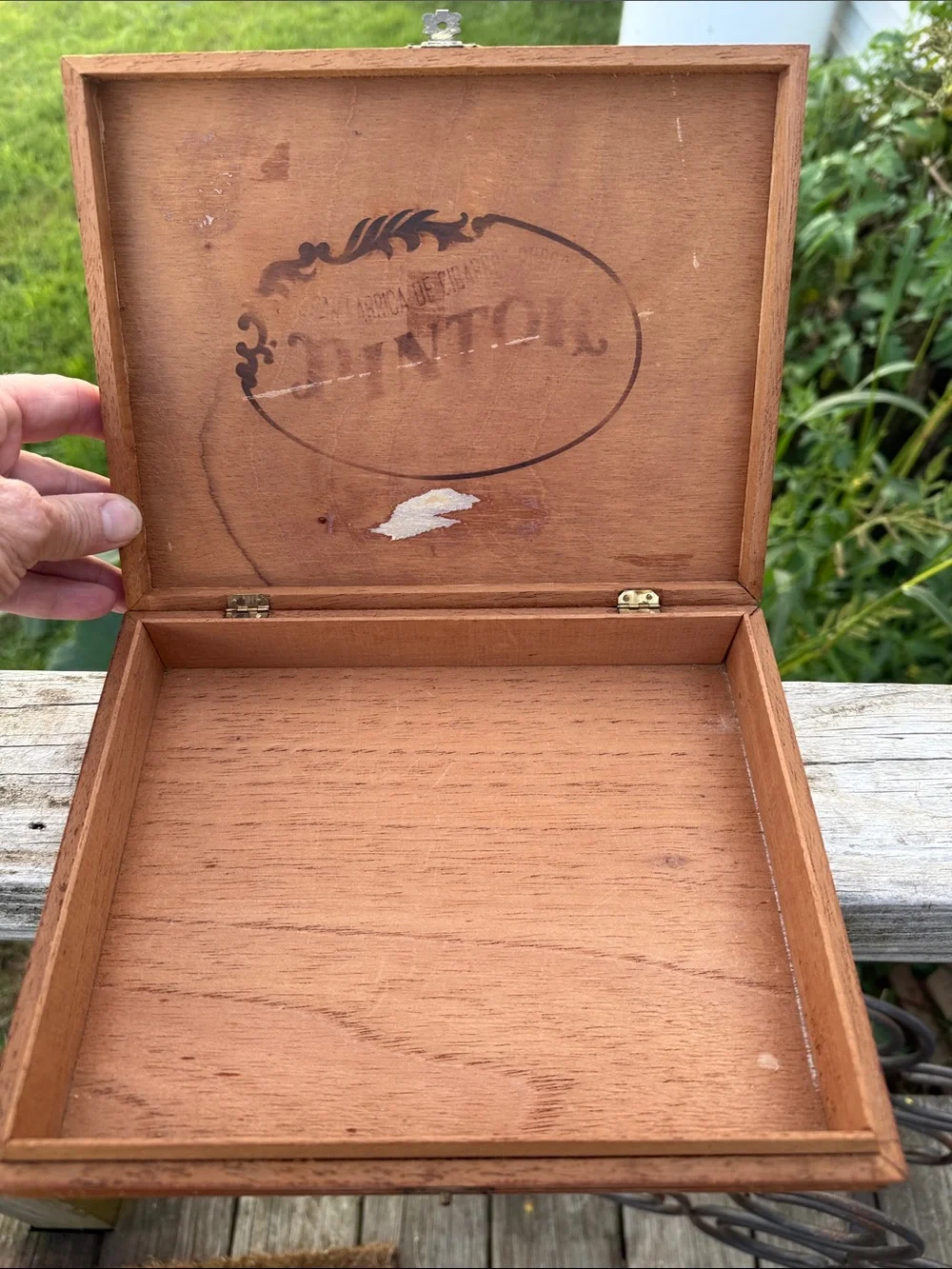 Vintage solid wooden